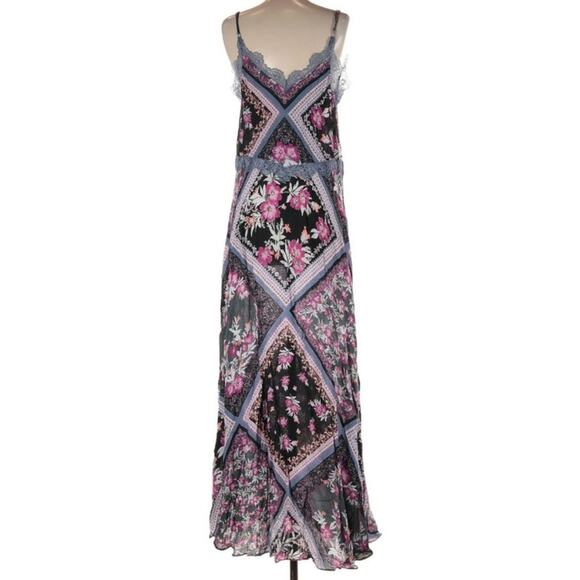 Free People Stevie Patchwork Print Small Maxi Dress - Picture 3 of 8
